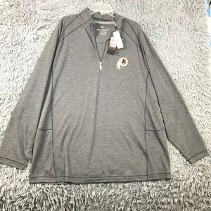NFL Team Apparel Tommy Bahama Retired Redskins Logo Moisture Wicking 2XLB NWT